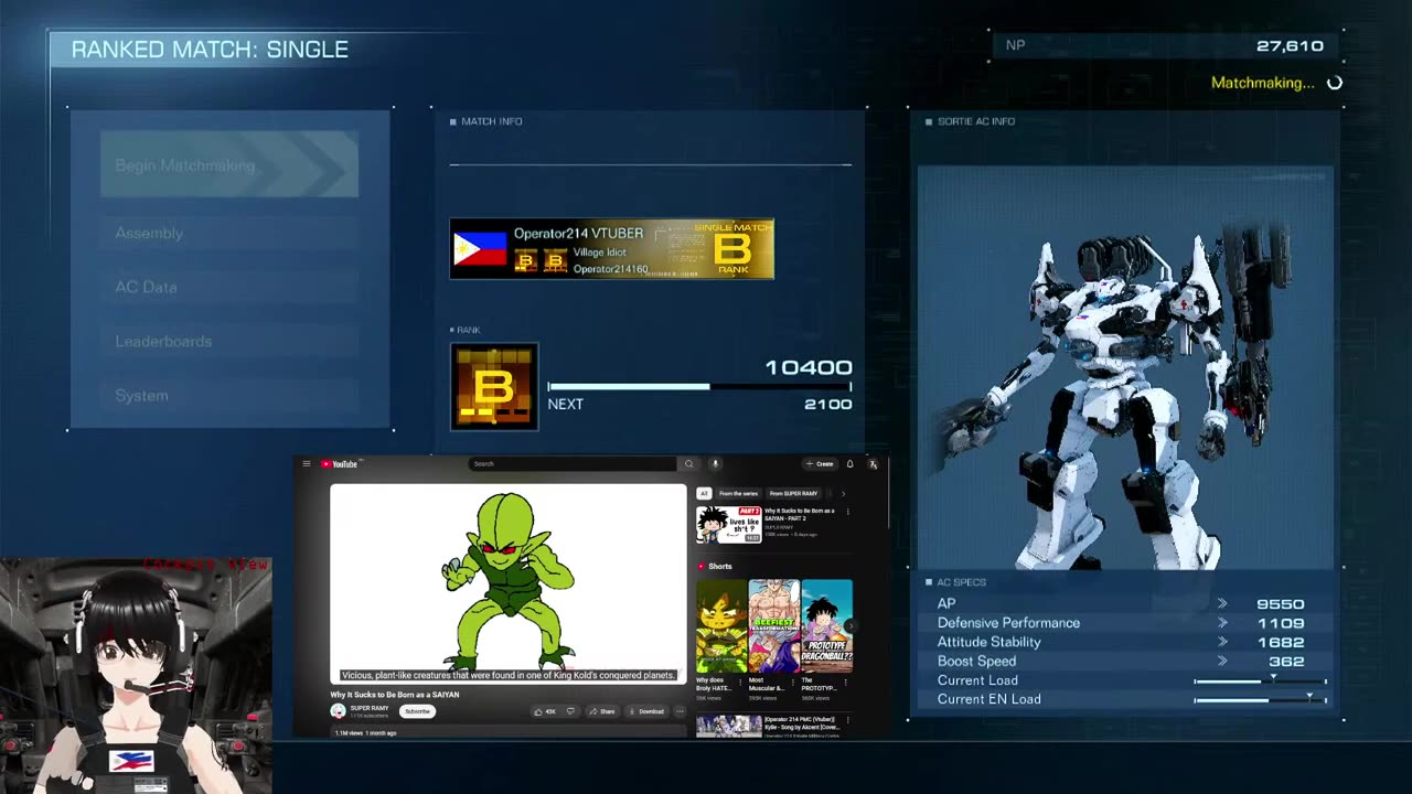 Armored Core 6 Online Arena [🇵🇭 #phvtubers 🇵🇭 ]( #livestream 019)