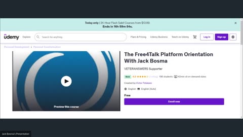 Free4Talk With Jack Bosma P