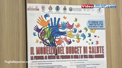 Ad Andria si discute del "Modello del Budget di Salute" con Multiservice ed Asl Bt