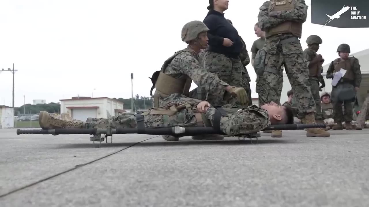 US Airmen Defrosting Massive 420 Ton C-5 Inside Frozen Airbase