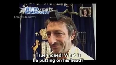 Japanese TV linking jews to the tengu - Japanese folklore and mythology
