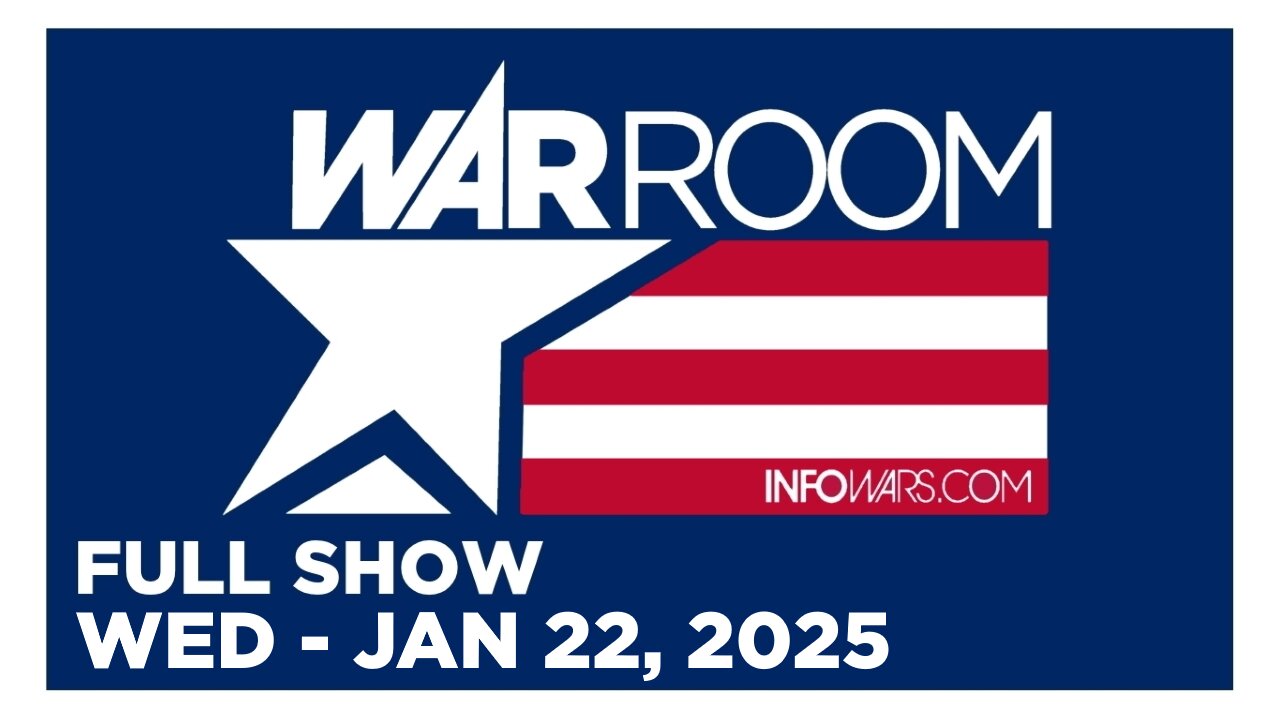 WAR ROOM [FULL] Wednesday 1/22/25 Trump Admin Continues Delivering Victories To The American People