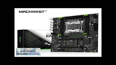 MACHINIST X99 MR9A-H Motherboard Support LGA 2011-3 Xeon E5 V3 V4 CPU Review