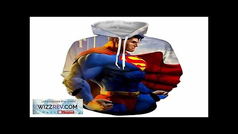 The Great Superman In the Universe Design Full Print Hoodie Review