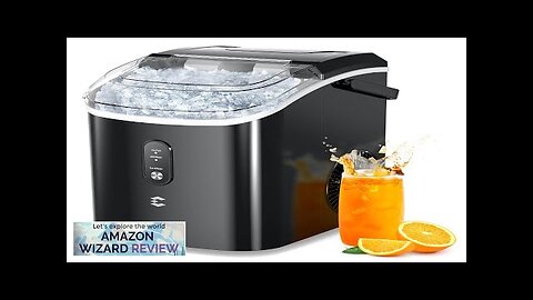 Nugget Ice Maker CountertopChewable Pellet Ice 33LBS/24HCompact Self-Cleaning Ice Machine Review