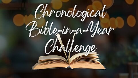 2025 Chronological Bible-in-a-Year Reading Challenge