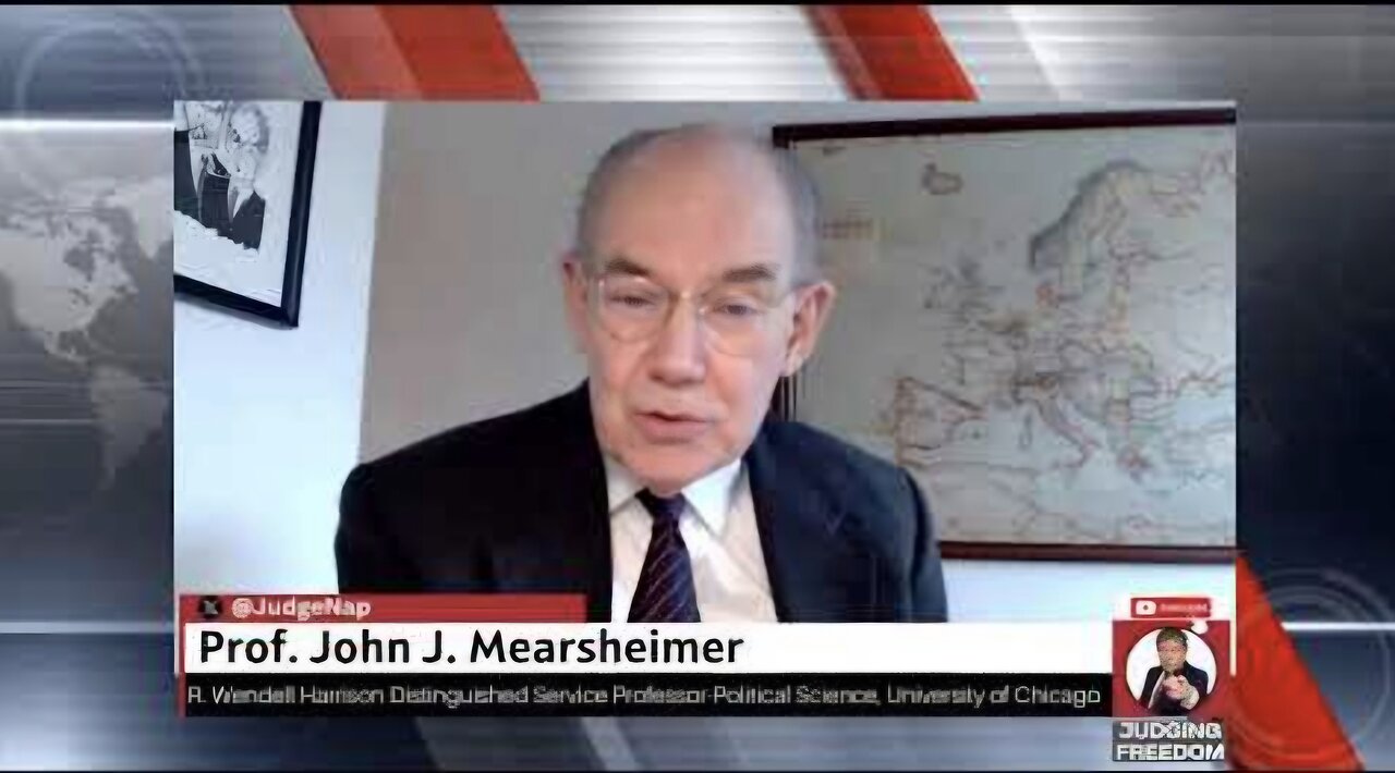 Prof. John Mearsheimer : Should Trump Trust Netanyahu