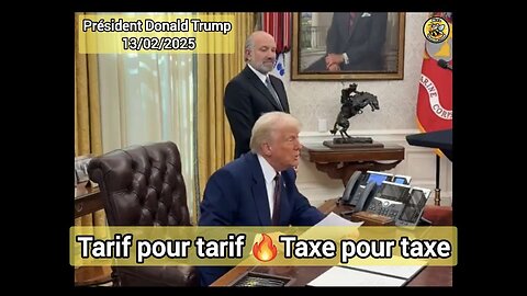 Tarif pour tarif ❇️Taxe pour taxe.