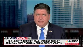 Gov. Pritzker: ‘The Prices at the Grocery Store Are Going Up Because Democracy Is Being Taken Away’