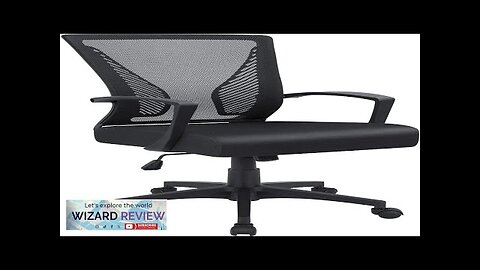 Furmax Office Chair Mid Back Swivel Lumbar Support Desk Chair Computer Ergonomic Review