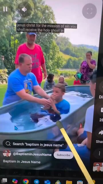The Truth About BAPTISM 👁