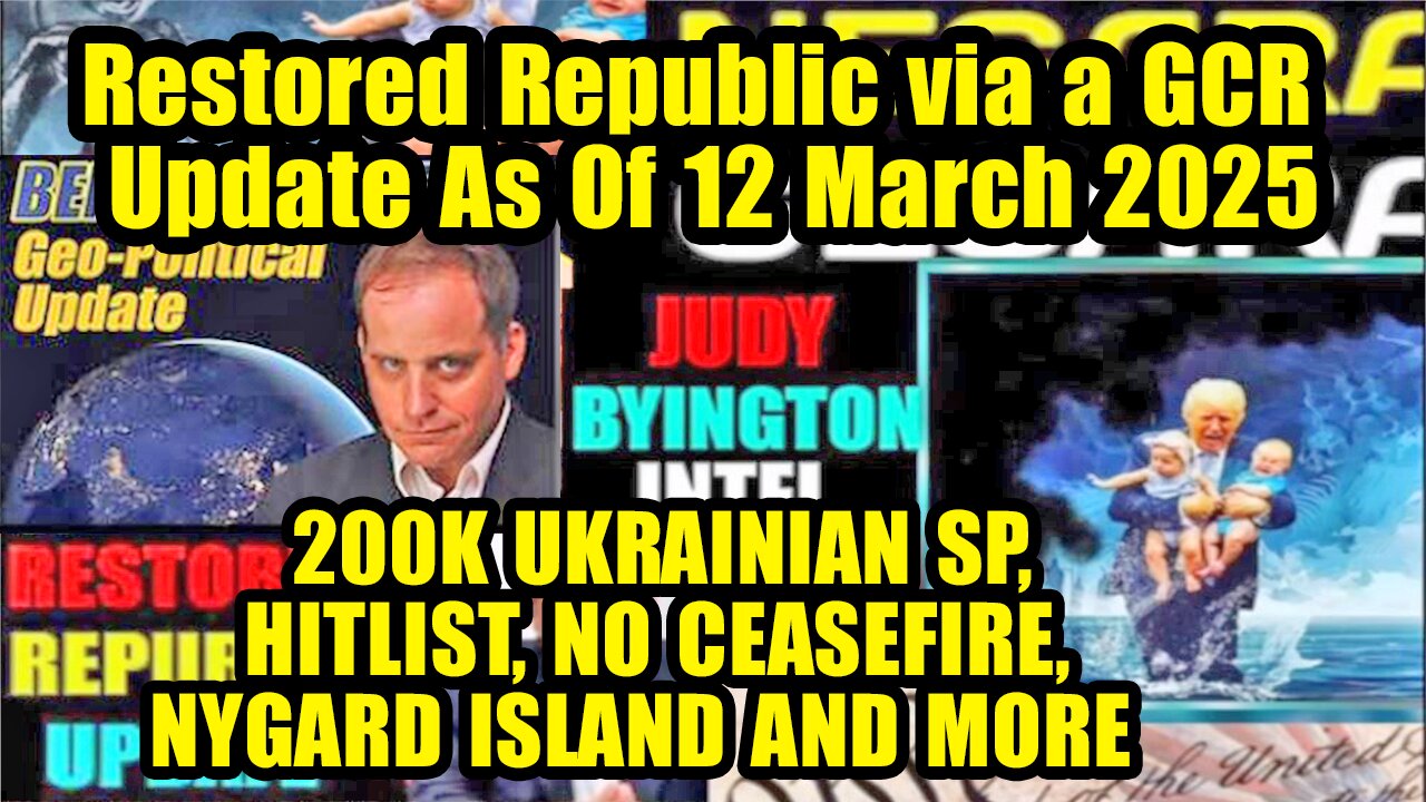 Restored Republic via a GCR. Situation Update Feb 12 ~ Trump Return- Judy Byington. Benjamin Fulford