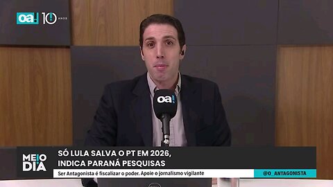 Só Lula salva o PT em 2026,indica Paraná Pesquisa