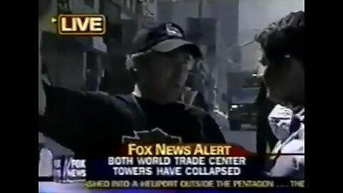 9/11 LIVE: Crisis ACTOR "I saw the towers collapse, MOSTLY DUE TO STRUCTURAL FAILURE because the FIRE was just TOO INTENSE".