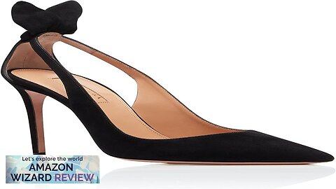 Aquazzura Bow Tie Pump 105Elegant and a little bit flirty these Aquazzura Deneuve pumps Review