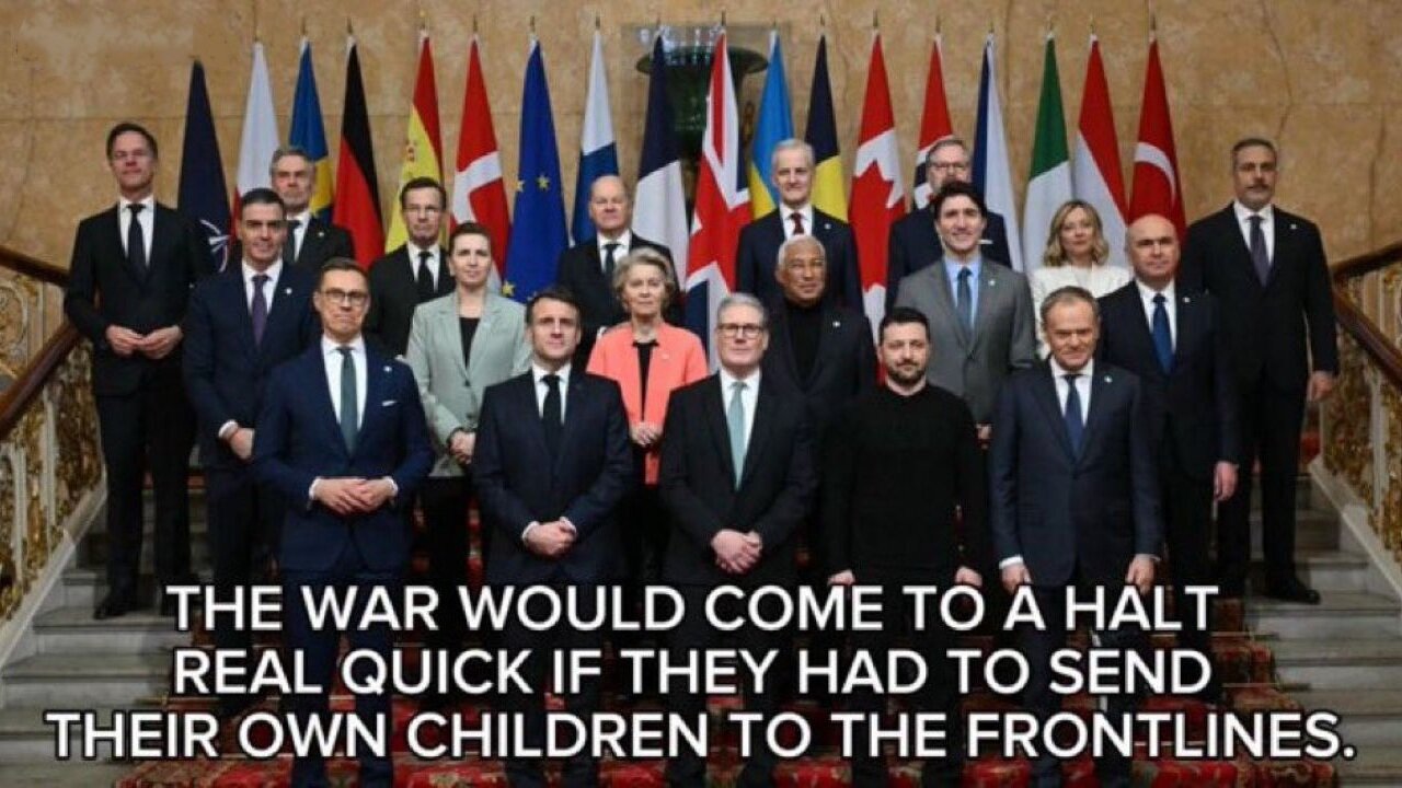 European Elites Support Ukrainian Men Being Abducted To Die On The Frontlines In An Unwinnable War