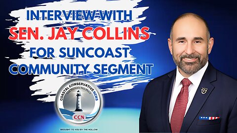 Interview with Senator Jay Collins for Suncoast Community Segment