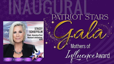 Stacey Schieffelin - Moms for America Mothers of Influence Awardee