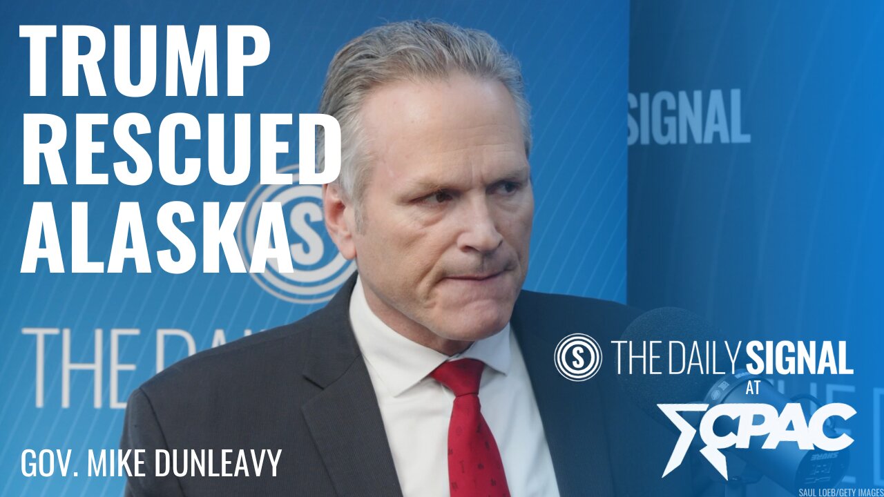 Alaskan Gov. Mike Dunleavy: Biden 'Doomed' Our Oil Future, Trump 'Rescued' It