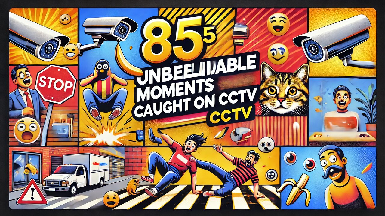 85 Unbelievable Moments Caught on CCTV