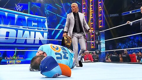 WWE SmackDown 7 March 2025 Cody Rhodes attacks John Cena on WWE SmackDown Highlights 3/7/2025