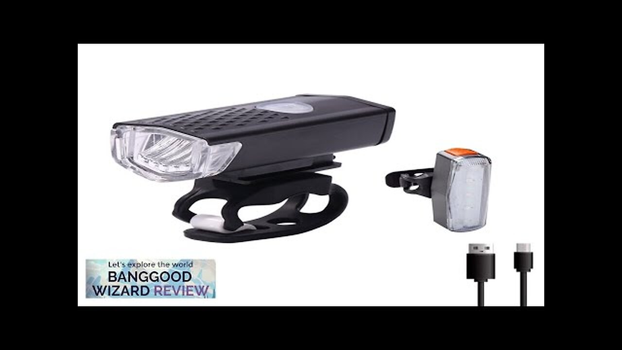 BIKIGHT Bicycle Light Set 300lm 3 Modes Bike Headlight Front Lamp 4 Review