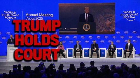 Trump Eviscerates The Entire WEF Agenda Right To Their SATANIC LOVING FACES