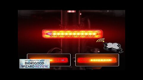 WEST BIKING Wireless Bike Taillight 500mAh Battery 5 Light Modes USB Rechargeable Review