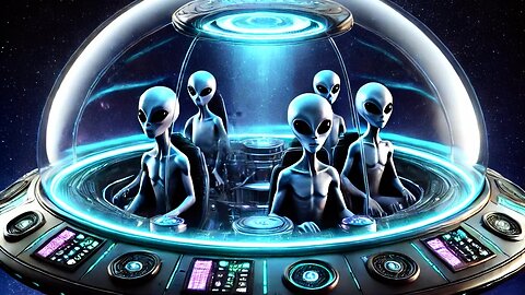 REAL FOOTAGE -UFO WITH GREYS INSIDE