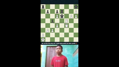 ‎3 BRILLIANT moves in ONE game?! 🤯♟️