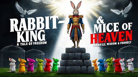 Rabbit-King & Mice of Heaven: Transformative Tale of Freedom from Human Greed thru Wisdom