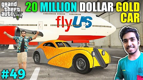 Big Mafia Bought My Gold Vintage Car | GTA V Gameplay 49