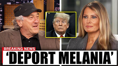 Robert De Niro Just CONFRONTED Melania: Trump On LIVE TV