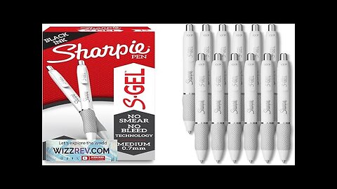 Sharpie S-Gel Gel Pens Drawing Pens Gel Ink Pens For Journaling Writing Review