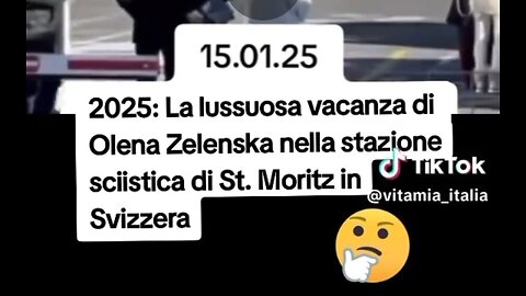 Selenska fuhr zum Luxusresort in die 🇨🇭 Luxusferien, 🇺🇦 Volk stirbt im Krieg