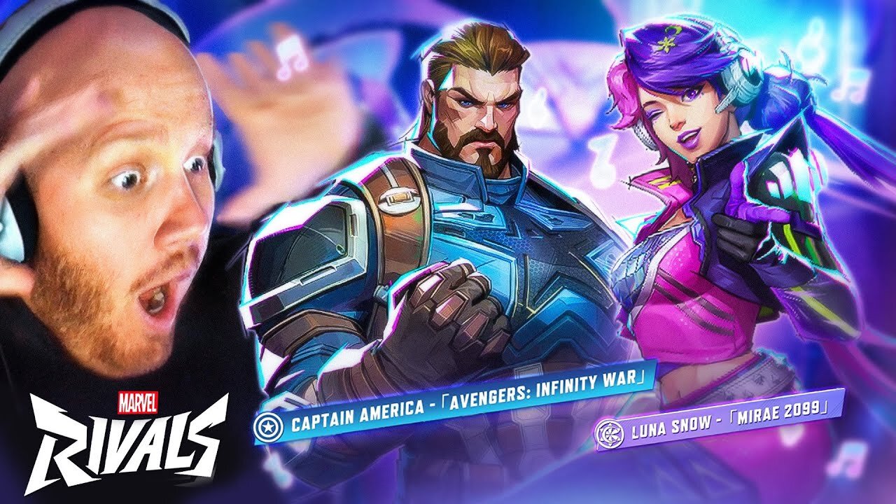 NEW CAPTAIN AMERICA & LUNA SNOW MARVEL RIVALS SKINS ARE HERE