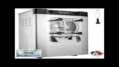 VEVOR Commercial Ice Cream Machine 1400W 20/5.3 Gph Hard Serve Ice Cream Review