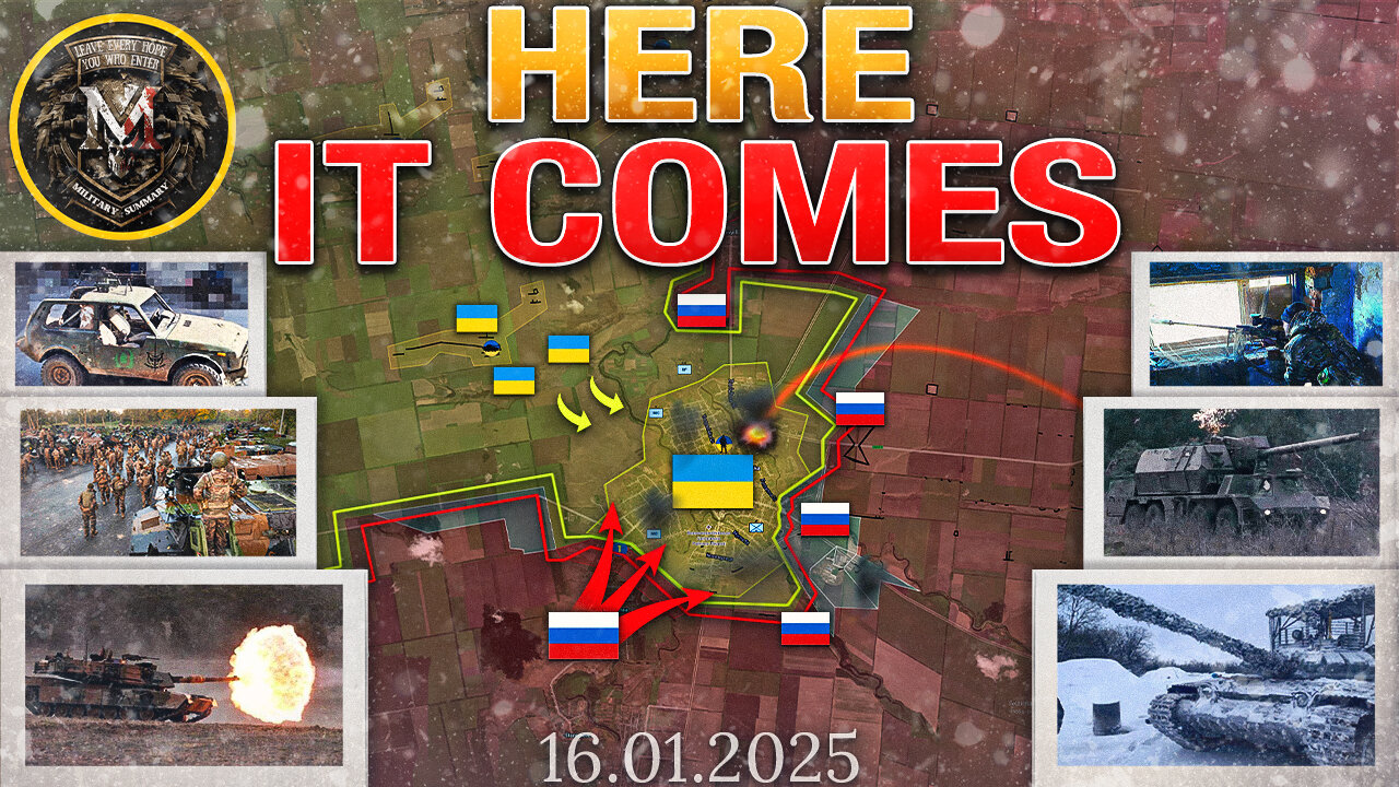 NATO Prepares For A Major War With Russia⚔️🔥The Russians Entered Vremivka🚩Military Summary 2025.1.16