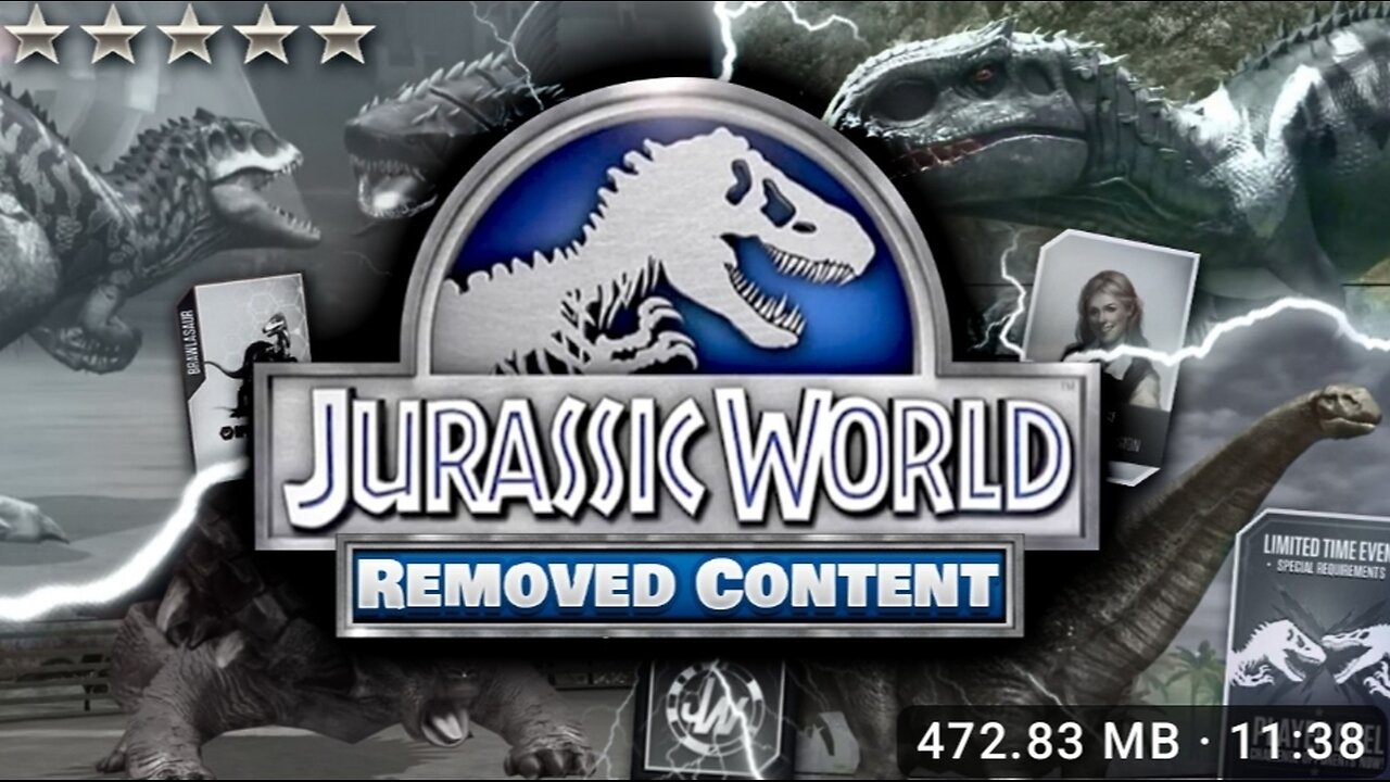 Removed Features From Jurassic World The Game