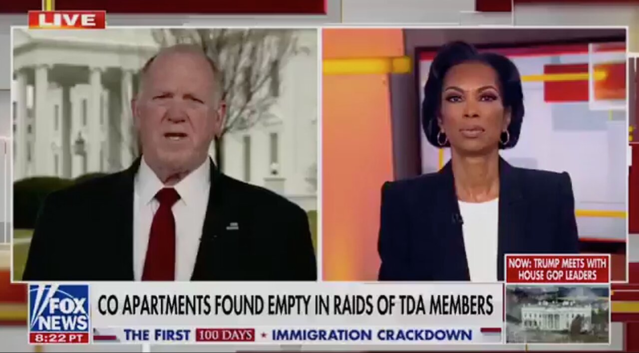 Tom Homan says he knows who leaked ICE operation, will put them in cuffs