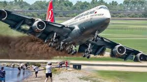 Extreme Dangerous Aviation Moments Caught On Camera 2024!