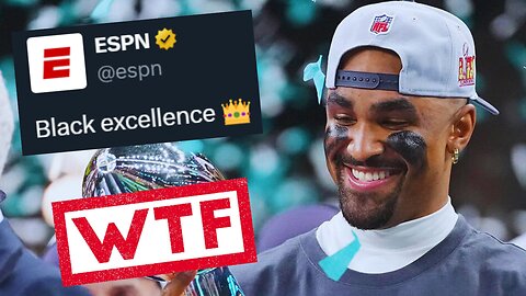 Woke ESPN Gets DESTROYED For "Black Excellence" Jalen Hurts Post