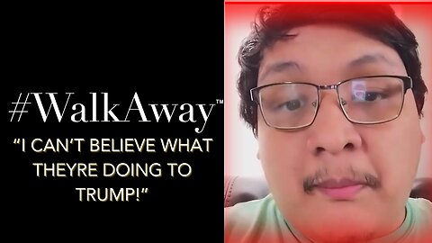 Autistic young man is happy to be on the right side of history! #WalkAway