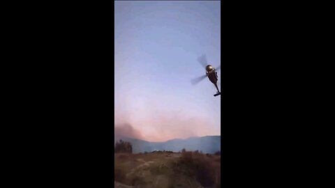 “A shout out to all the heroes in the sky fighting the LA fires”