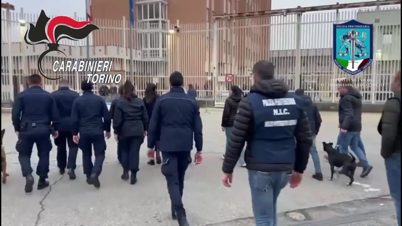 Torino - Droga e telefoni nei penitenziari: scoperto traffico di stupefacenti(25.02.25)