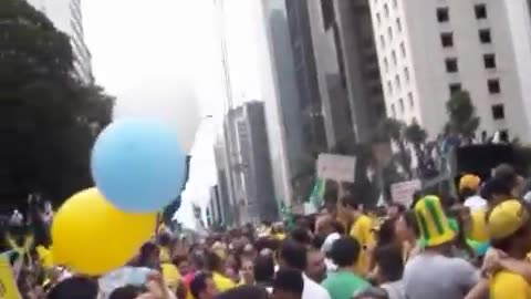 2015 Manifestação na Avenida Paulista pedindo FORA DILMA em 15 de março