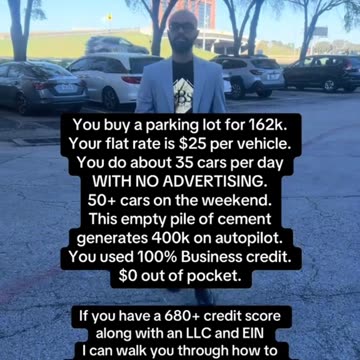 Parking Lot Business Idea