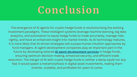 Are AI Agents the Future of Crypto Hedge Funds?