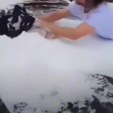 There is definitely something wrong with this guy