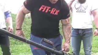 Armwrestling Beast Tackles Military Training!